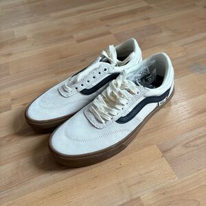 gilbert crockett marshmallow/gum vans! (suede)